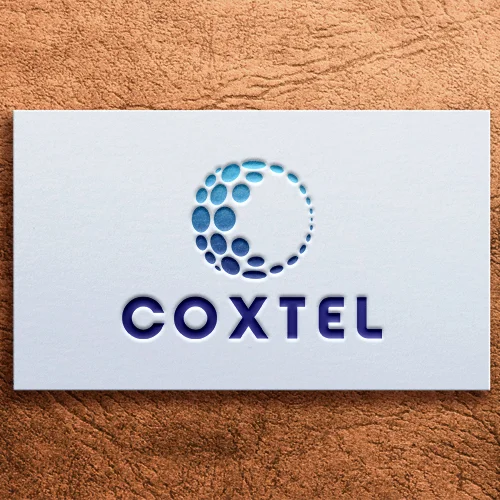 Coxtel Logo creation by Dodge 'n Burns